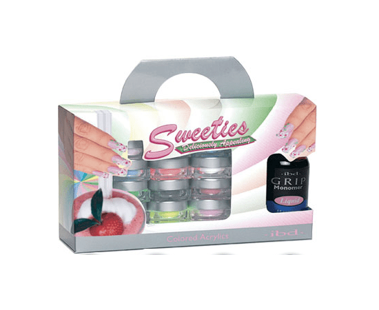 IBD"Sweeties"Colored Acrylics Kit - набір кольорових акрилів"Льодяники", фото 