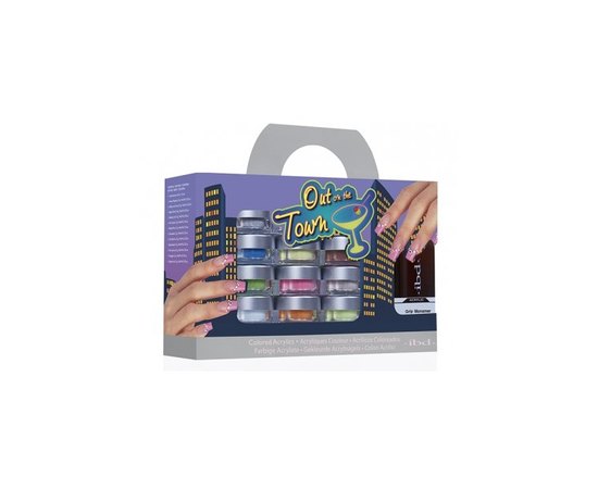 IBD"Out on the Town"Colored Acrylics Kit - набір кольорових акрилів"Вечірка в місті", фото 