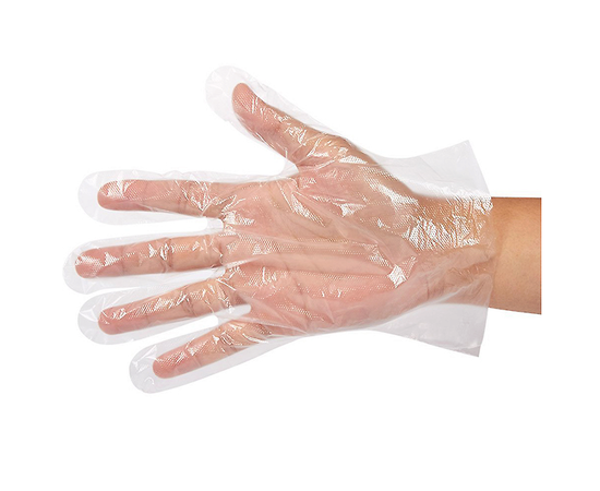 Перчатки одноразовые полиэтиленовые Estel Professional, 100 шт