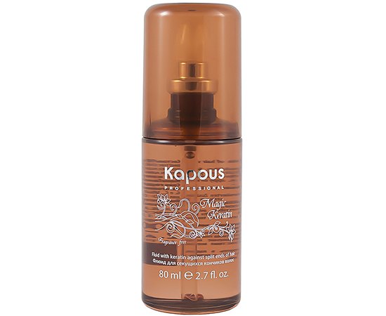 Флюид для секущихся кончиков волос с кератином Kapous Professional Magic Keratin.