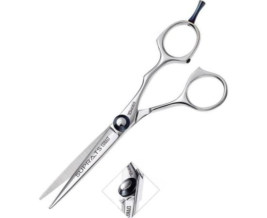 Ножницы парикмахерские Tondeo Supra TS Offset Cobalt 5.5" , изображение 2 Ножницы парикмахерские Tondeo Supra TS Offset Cobalt 5.5" , изображение 2