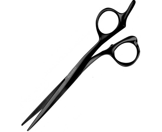 Tondeo Zentao Black Offset 6.0 Ножиці перукарські, фото 