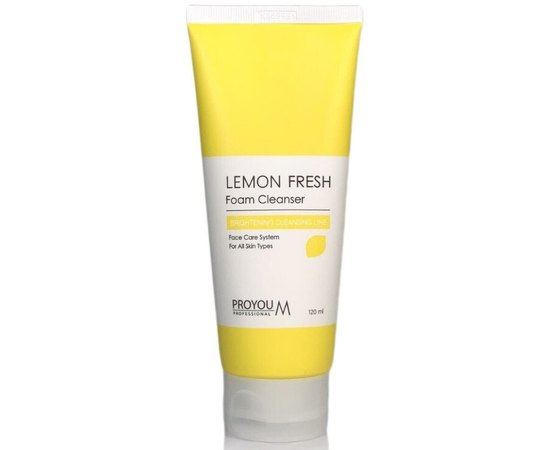 Пінка з лимоном для очищення і сяйва шкіри Pro You M Lemon Fresh, 120 ml, фото 