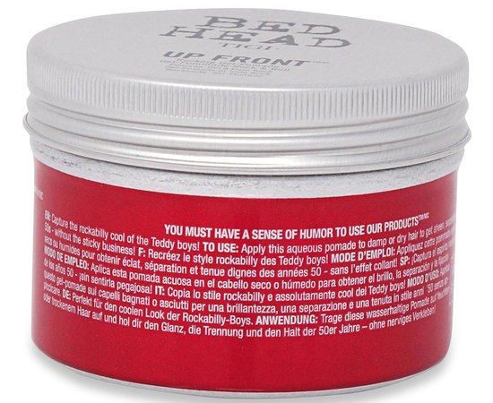 Гель-помада для волос Tigi Bed Head Pomade Up Front, 100 ml, изображение 2