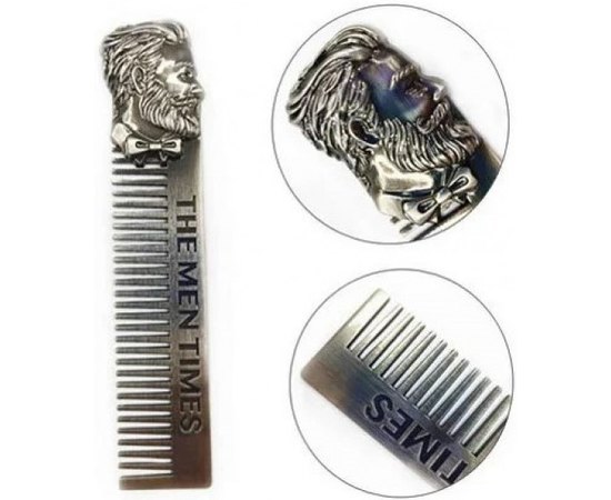 Гребінь металевий барберський SPL 1195, фото _ab__is.image_number.default