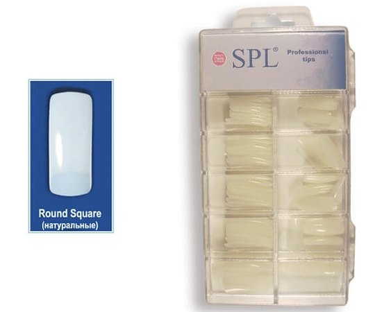 Штучні нігті білі SPL TP-2, фото 