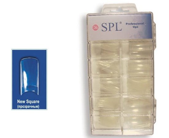 Штучні нігті прозорі SPL TP-4, фото 