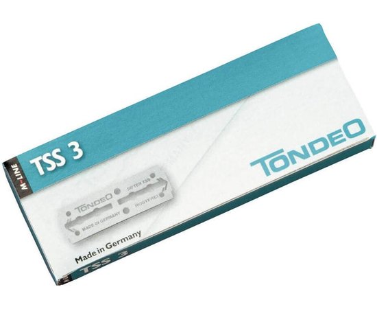 Лезвия для бритвы Tondeo TSS3 Kabinet-Klingen, 10 шт