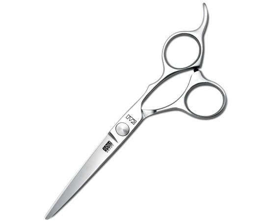 KASHO Ножиці перукарські KCR 5,5"os CHROME, фото 