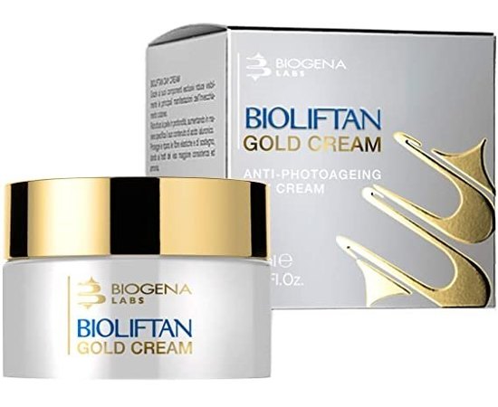 Крем омолоджуючий для обличчя з SPF30 Biogena Bioliftan Gold Cream, 50 ml, фото _ab__is.image_number.default