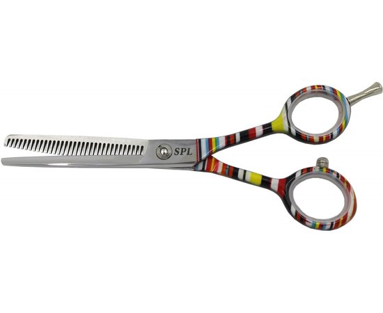 Ножницы парикмахерские филировочные SPL 90040-35, 5.5", изображение 3