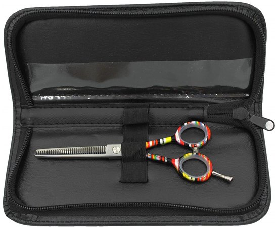 Ножницы парикмахерские филировочные SPL 90040-35, 5.5", изображение 6