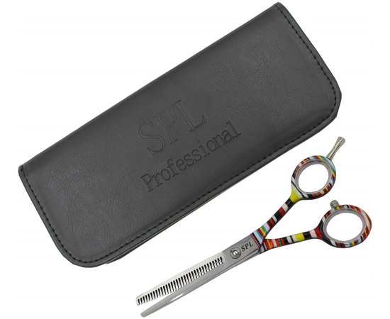 Ножницы парикмахерские филировочные SPL 90040-35, 5.5", изображение 7