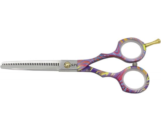 Ножиці перукарські філірувальні SPL 90041-30, 5.5 ", фото 