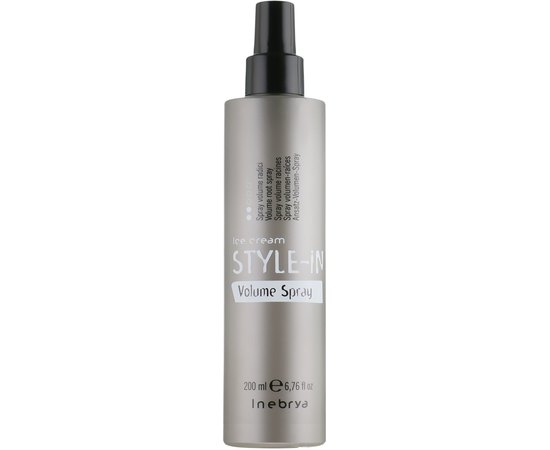 Спрей для придания объема тонким и поврежденным волосам Inebrya Volume Root Spray, 200 ml
