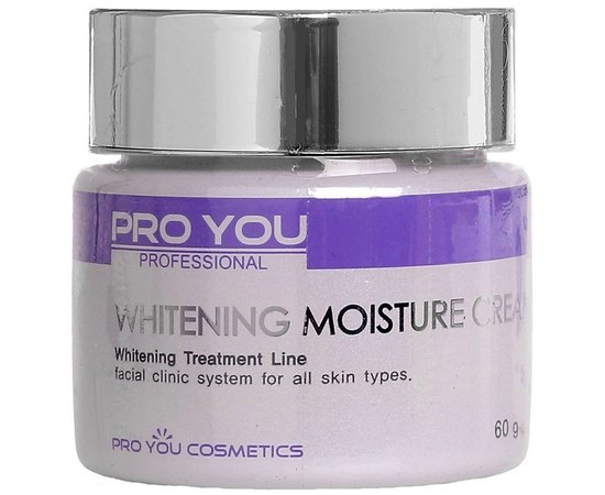 Увлажняющий крем для лица с отбеливающим эффектом Pro You Whitening Moisture Cream, 60 ml