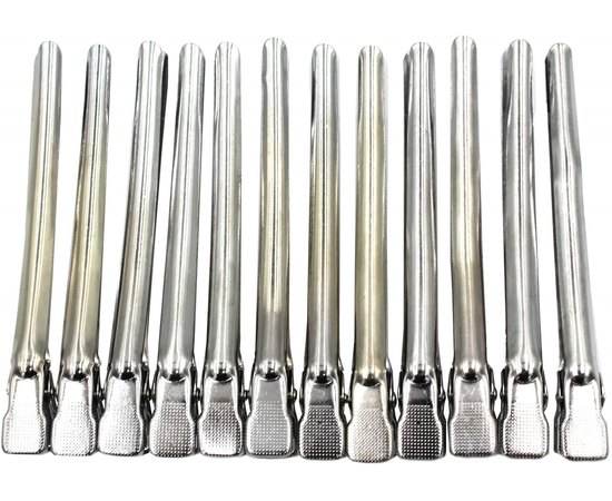 Зажимы для волос алюминиевые SPL 964090, изображение 2