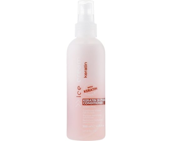 Двухфазный кондиционер с кератином Inebrya Keratin Bi-Phase Conditioner, 200 ml, изображение 3