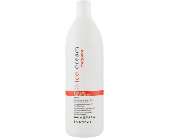 Кондиционер для всех типов волос Inebrya Conditioner Best Care, 1000 ml, изображение 2