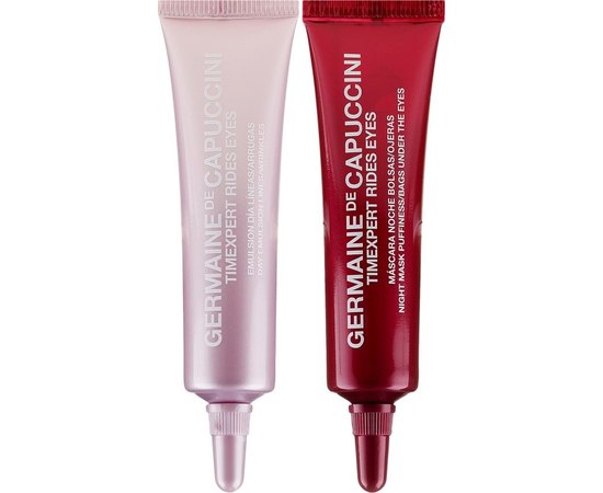 Корректирующий уход для век день + ночь Germaine de Capuccini TE Rides Eyes Contour Treatment Night & Day, 2x10 ml, изображение 4