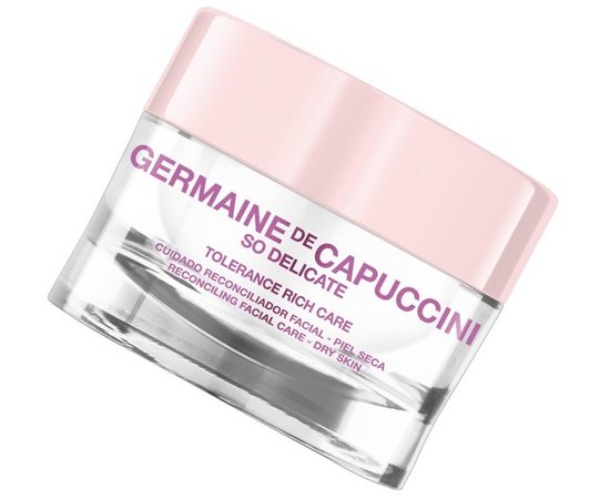 Крем для чувствительной сухой кожи Germaine de Capuccini So Delicate Tolerance Rich Care, 50 ml, изображение 2 Крем для чувствительной сухой кожи Germaine de Capuccini So Delicate Tolerance Rich Care, 50 ml, изображение 2