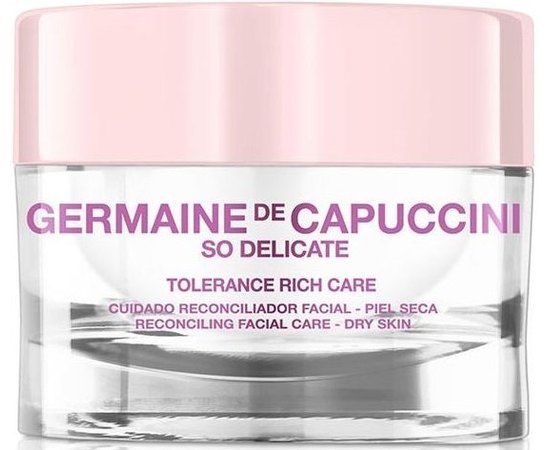 Крем для чувствительной сухой кожи Germaine de Capuccini So Delicate Tolerance Rich Care, 50 ml