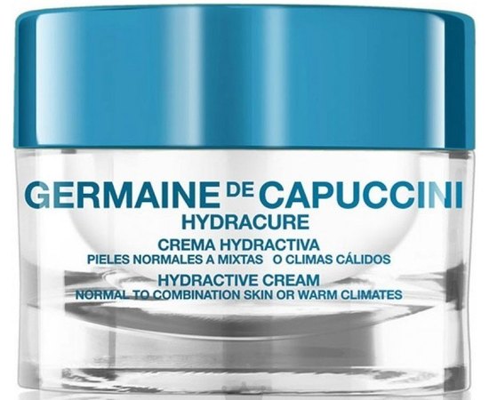 GERMAINE de CAPUCCINI Hydracure Hydra Cream Normal Combination Skin Крем глибокого тривалого зволоження для нормальної шкіри, 50 мл, фото 