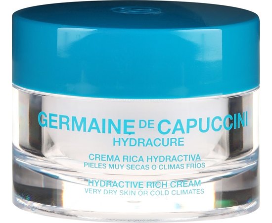 GERMAINE de CAPUCCINI Hydracure Hydra Rich Cream Very Dry Skin Крем глибокого тривалого зволоження для дуже сухої шкіри, 50 мл, фото _ab__is.image_number.default