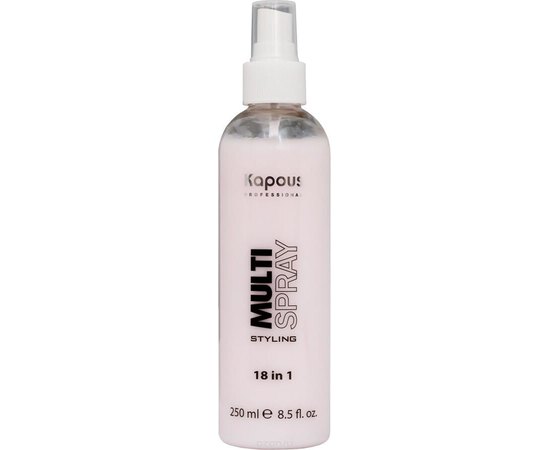 Мультиспрей для укладки волос 18 в 1 Kapous Professional Spray.