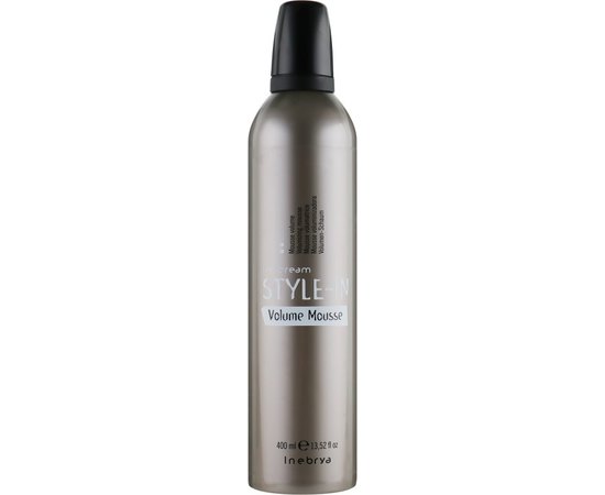 Мусс для объема средней фиксации Inebrya Volume Mousse, 400 ml, изображение 3