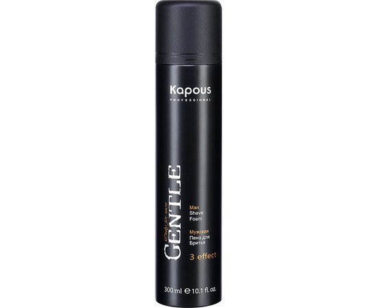 Kapous Professional Gentlemen Чоловіча піна для гоління, 300 мл, фото _ab__is.image_number.default