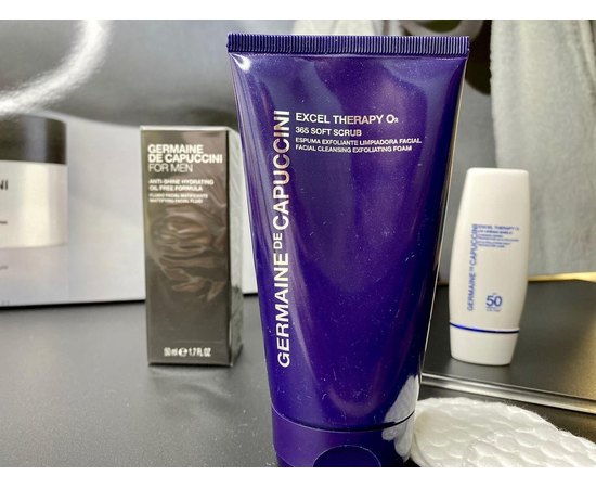Мягкий скраб для умывания Germaine De Capuccini Excel Therapy O2 365 Soft Scrub, 150 ml, изображение 5