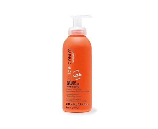 Несмываемый кондиционер для волос Inebrya Instant Detangler, 200 ml, изображение 5