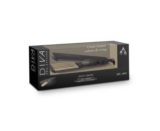 Щипцы гофре для волос Diva crimper.