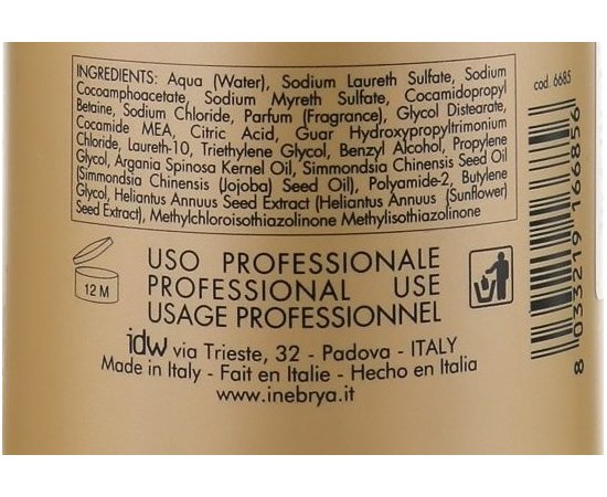 Шампунь з аргановим маслом Inebrya Pro-Age Shampoo, фото _ab__is.image_number.default