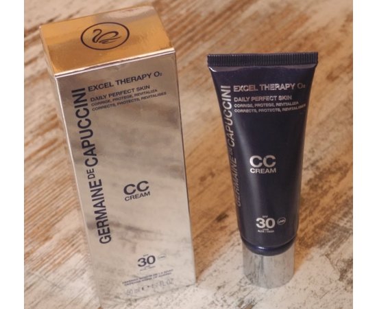 GERMAINE de CAPUCCINI Excel Therapy O2 CC Cream Beige CC Крем для обличчя, 50 мл, фото 