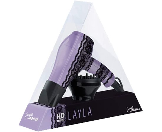 Jaguar НD MINI LAYLA Фен ДОРОЖНІЙ + дифузор, 900 Вт, фото _ab__is.image_number.default