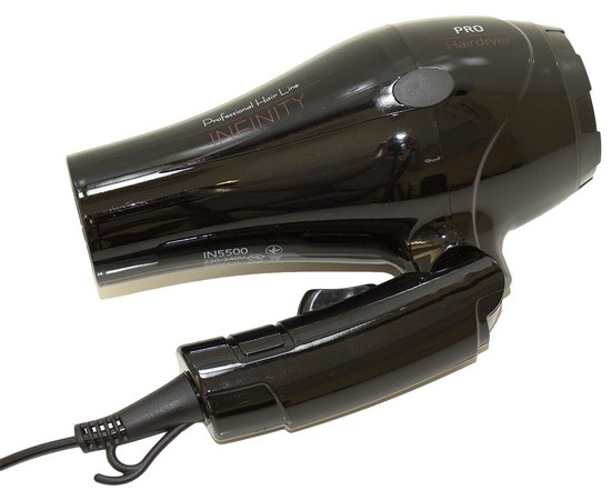 Фен для волос дорожный Infinity IN5500, 1000 W, изображение 2