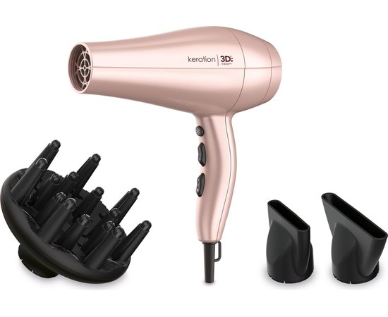 Фен для волос GA.MA Keration 3D Therapy Ultra Ion, изображение 3