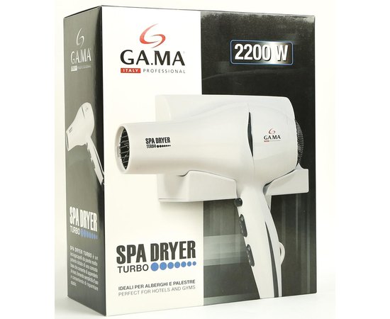GA.MA SPA Dryer Turbo Фен настінний Потужність 2200 Вт, фото _ab__is.image_number.default