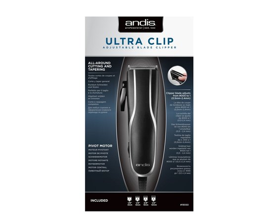 Машинка для стрижки волос Andis PM-10 Ultra Clip AN 19050, изображение 4