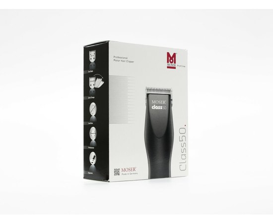 Машинка для стрижки волос Moser 1250-0060 Glass 50 black, изображение 4 Машинка для стрижки волос Moser 1250-0060 Glass 50 black, изображение 4