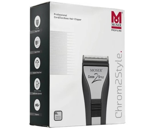 Машинка для стрижки волос Moser 1877-0051 Chrom2Style, изображение 5