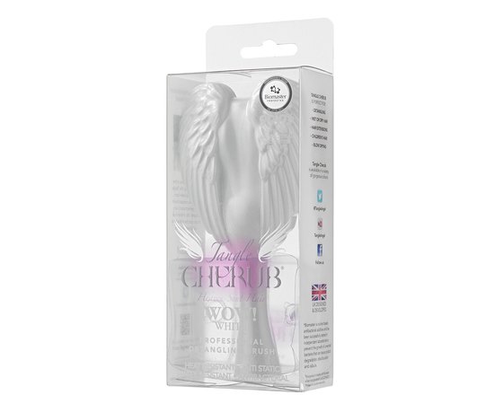 Tangle Angel Cherub WoW White Щітка для волосся, фото _ab__is.image_number.default Tangle Angel Cherub WoW White Щітка для волосся, фото _ab__is.image_number.default