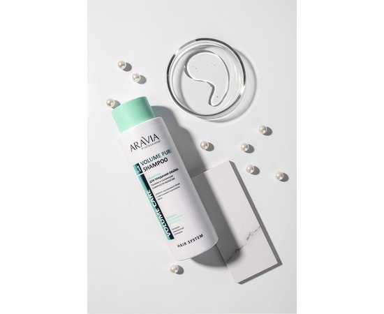 Шампунь для додання об'єму тонкому і схильному до жирності волоссю Aravia Professional Volume Pure Shampoo, фото _ab__is.image_number.default