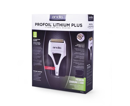 ANDIS Profoil Lithium Plus Shaver TS-2 Шейвер акумуляторний, фото _ab__is.image_number.default