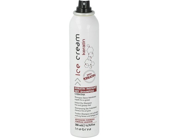 Сухий шампунь з кератином Inebrya Keratin Dry Shampoo Instant, 200 ml, фото _ab__is.image_number.default