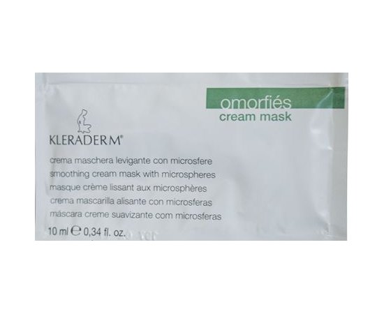 KLERADERM Smoothing cream mask with Осветляющая маска-пилинг «Оморфиз» с микросф