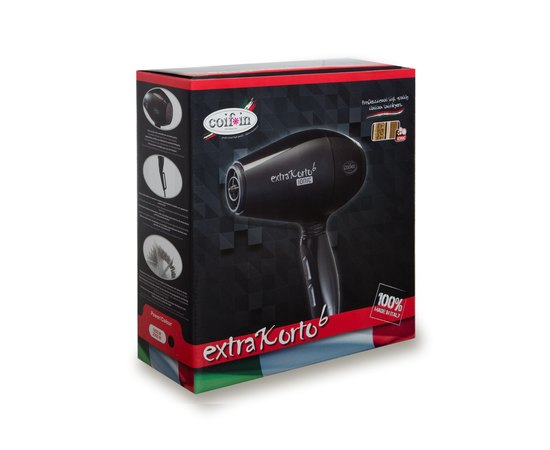 Фен для волос черный Coifin EK6 K Ionic, 2000 W, изображение 6