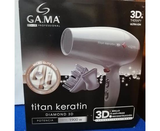 Фен для волос GA.MA Titan Keratin Diamond 3D GH0303, изображение 6